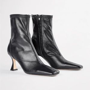 Tony Bianco Fomo Black Venice Ankle Boots